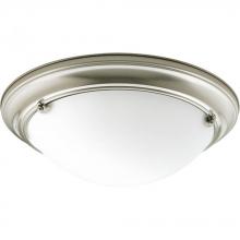 Progress P7324-09WB - Eclipse Collection Two-Light 15-1/4&#34; Close-to-Ceiling