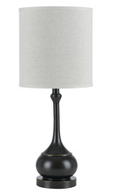 CAL Lighting BO-2256TB-DB - 24.5&#34; Height Metal Accent Lamp in Dark Bronze