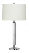 CAL Lighting LA-2004NS-1RCH - 30&#34; Tall Metal Table Lamp in Chrome