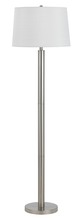 CAL Lighting LA-8020FL-1-BS - 60&#34; Tall Metal Floor Lamp in Brushed Steel