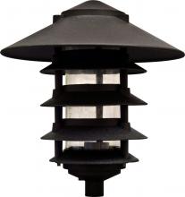 Dabmar D5574-B - PAGODA FIX 5 TIER 10&#34;TOP 3&#34; BASE G24 2 PIN 12W 60 LEDS