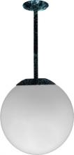 Dabmar D7504-12-VG - 16&#34; CEILING GLOBE FIX 12&#34; DROP 13W DL-S13-GU24 120V