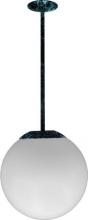 Dabmar D7515-18-VG - 16&#34; CEILING GLOBE FIX 18&#34; DROP 50W MH 120V