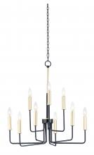 Maxim 10257BKGLD - Sullivan-Multi-Tier Chandelier