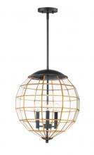 Maxim 11546BKBUB - Heirloom-Multi-Light Pendant