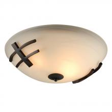 PLC Lighting 14872ORB218GU24 - 2 Light Ceiling Light Antasia Collection 14872ORB218GU24