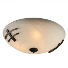 PLC Lighting 14875ORB226GU24 - 2 Light Ceiling Light Antasia Collection 14875ORB226GU24