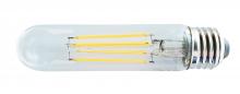 Craftmade 9667 - 5.04&#34; M.O.L. Clear LED T10, E26, 6W, Dimmable, 3000K