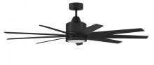  CHP60FB9 - 60" Champion Indoor/Outdoor (Damp) in Flat Black w/ Flat Black Blades