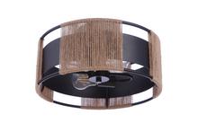  59052-FB - Kensey 2 Light Semi Flush in Flat Black