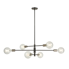 DVI DVP41102PL+GR - Lake Loft 6 Light Pendant