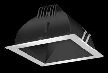 RAB Lighting NDLED6SD-WYY-B-S - RECESSED DOWNLIGHTS 20 LUMENS NDLED6SD 6 INCH SQUARE UNIVERSAL DIMMING WALL WASHER BEAM SPREAD 270