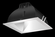 RAB Lighting NDLED6SD-WYNHC-M-S - RECESSED DOWNLIGHTS 20 LUMENS NDLED6SD 6 INCH SQUARE UNIVERSAL DIMMING WALL WASHER BEAM SPREAD 350