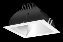 RAB Lighting NDLED6SD-WYYHC-M-W - RECESSED DOWNLIGHTS 20 LUMENS NDLED6SD 6 INCH SQUARE UNIVERSAL DIMMING WALL WASHER BEAM SPREAD 270