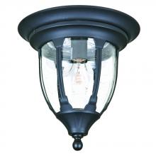 Acclaim Lighting 5063BK - Suffolk Collection Ceiling-Mount 1-Light Outdoor Matte Black Fixture