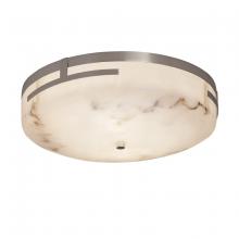 Justice Design Group FAL-8998-CROM - Atlas 19&#34; LED Round Flush-Mount