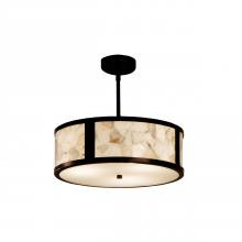 Justice Design Group ALR-9541-DBRZ-LED3-3000 - Tribeca 18&#34; LED Drum Pendant