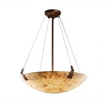 Justice Design Group ALR-9642-35-DBRZ-LED5-5000 - 24&#34; LED Pendant Bowl w/ Tapered Clips