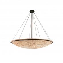 Justice Design Group ALR-9697-35-DBRZ - 48&#34; Round Pendant Bowl w/ Ring