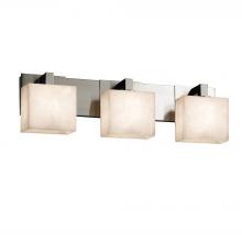 Justice Design Group CLD-8923-55-NCKL - Modular 3-Light Bath Bar