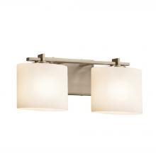 Justice Design Group FSN-8442-30-OPAL-BRSS - Era 2-Light Bath Bar