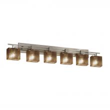  FSN-8706-55-MROR-NCKL - Aero 6-Light Bath Bar