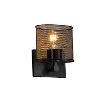 Justice Design Group MSH-8427-30-MBLK - Tetra ADA 1-Light Wall Sconce