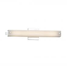 Justice Design Group PNA-8681-WAVE-CROM - Edge 23&#34; ADA Linear LED Wall/Bath