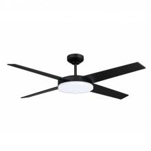 Kendal AC21352-BLK - LOPRO 52 in. Black DC motor Ceiling Fan