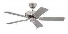 Kendal AC6842-SN - Builder's Choice 42 in. Satin Nickel Ceiling Fan