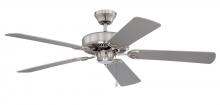 Kendal AC6852-SN - Builder&#39;s Choice 52 in. Satin Nickel Ceiling Fan