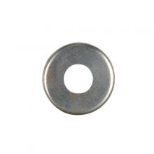 Satco Products Inc. 80/1282 - Steel Check Ring; Straight Edge; 1/8 IP Slip; Unfinished; 4&#34; Diameter