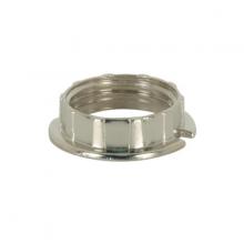 Satco Products Inc. 80/1583 - Chrome Ring For Tubular Glass; 3/4&#34; Inner Diameter; 1-1/6&#34; Outer Diameter
