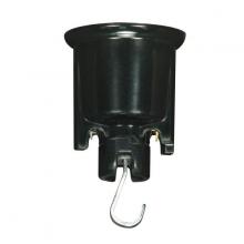 Satco Products Inc. 80/2080 - Medium Base Pressure Fit With Hook; Suited for 14GA Wire; Phenolic Screw Shell; 2&#34; Socket;