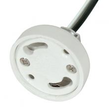 Satco Products Inc. 80/2594 - CFL Self Ballast For GU24; 60&#34; 18 AWM 105C Leads; U-Channel; 1/8 IP Hickey; 1-1/4&#34; Height