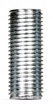 Satco Products Inc. 90/1000 - 1/4 IP Steel Nipple; Zinc Plated; 1-1/4&#34; Length; 1/2&#34; Wide