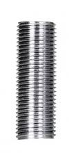 Satco Products Inc. 90/1009 - 1/8 IP Steel Nipple; Zinc Plated; 11-1/2&#34; Length; 3/8&#34; Wide