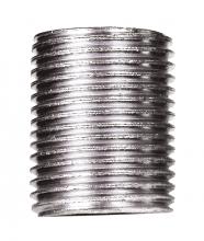 Satco Products Inc. 90/1016 - 3/8 IP Steel Nipple; Zinc Plated; 3/4&#34; Length; 5/8&#34; Wide