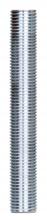 Satco Products Inc. 90/1026 - 1/4 IP Steel Nipple; Zinc Plated; 3-1/4&#34; Length; 1/2&#34; Wide