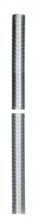 Satco Products Inc. 90/1068 - 1/8 IP Steel Nipple; Zinc Plated; 10&#34; Length; 3/8&#34; Wide