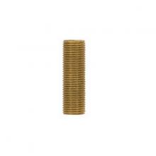 Satco Products Inc. 90/1182 - 1/8 IP Solid Brass Nipple; Unfinished; 1/2&#34; Length; 3/8&#34; Wide