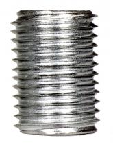 Satco Products Inc. 90/1199 - 1/4 IP Steel Nipple; Zinc Plated; 5/8&#34; Length; 1/2&#34; Wide
