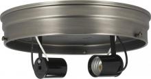 Satco Products Inc. 90/1439 - 8&#34; 2-Light Ceiling Pan; Brushed Nickel Finish; Includes Hardware; 60W Max