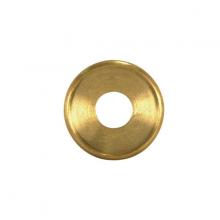 Satco Products Inc. 90/1598 - Turned Brass Check Ring; 1/8 IP Slip; Unfinished; 1-1/4&#34; Diameter