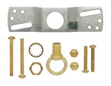 Satco Products Inc. 90/1687 - 1&#34; Loop Parts Bag; Brass Finish