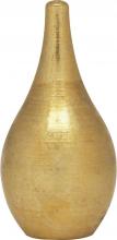 Satco Products Inc. 90/1733 - Polished Tear Drop Finial; 1-1/2&#34; Height; 1/8 IP; Burnished And Lacquered