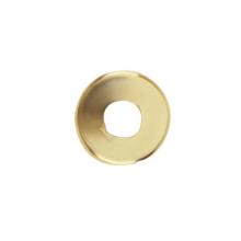 Satco Products Inc. 90/176 - Steel Check Ring; Curled Edge; 1/8 IP Slip; Vacuum Brass Finish; 1&#34; Diameter