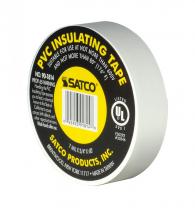 Satco Products Inc. 90/1814 - PVC Electrical Tape; 3/4&#34; x 60 Foot; White