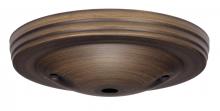 Satco Products Inc. 90/1891 - Smooth Canopy Kit And Matching Hardware; Dark Antique Brass Finish; 5&#34; Diameter; 7/16&#34;