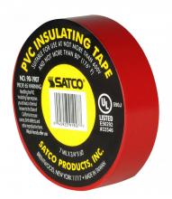 Satco Products Inc. 90/1907 - PVC Electrical Tape; 3/4&#34; x 60 Foot; Red